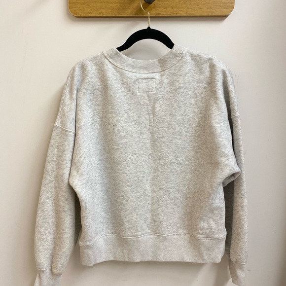 Abercrombie & Fitch Utah Gray Embroidered Sweatshirt Size M - Picture 7 of 7